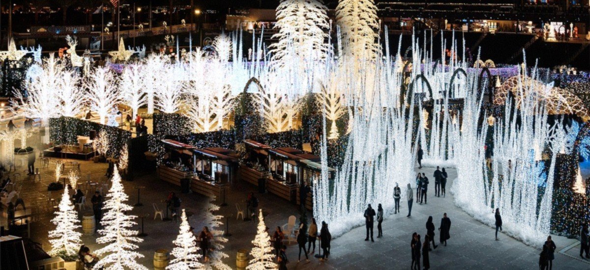 Enchant the Strip, Las Vegas Christmas, Resorts World