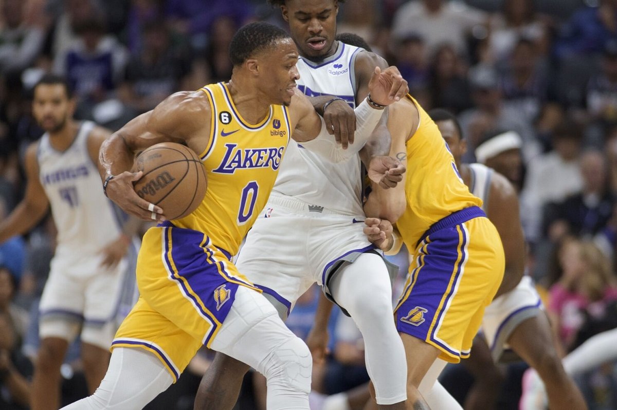 Russell Westbrook hamstring injury Lakers Sixth Man
