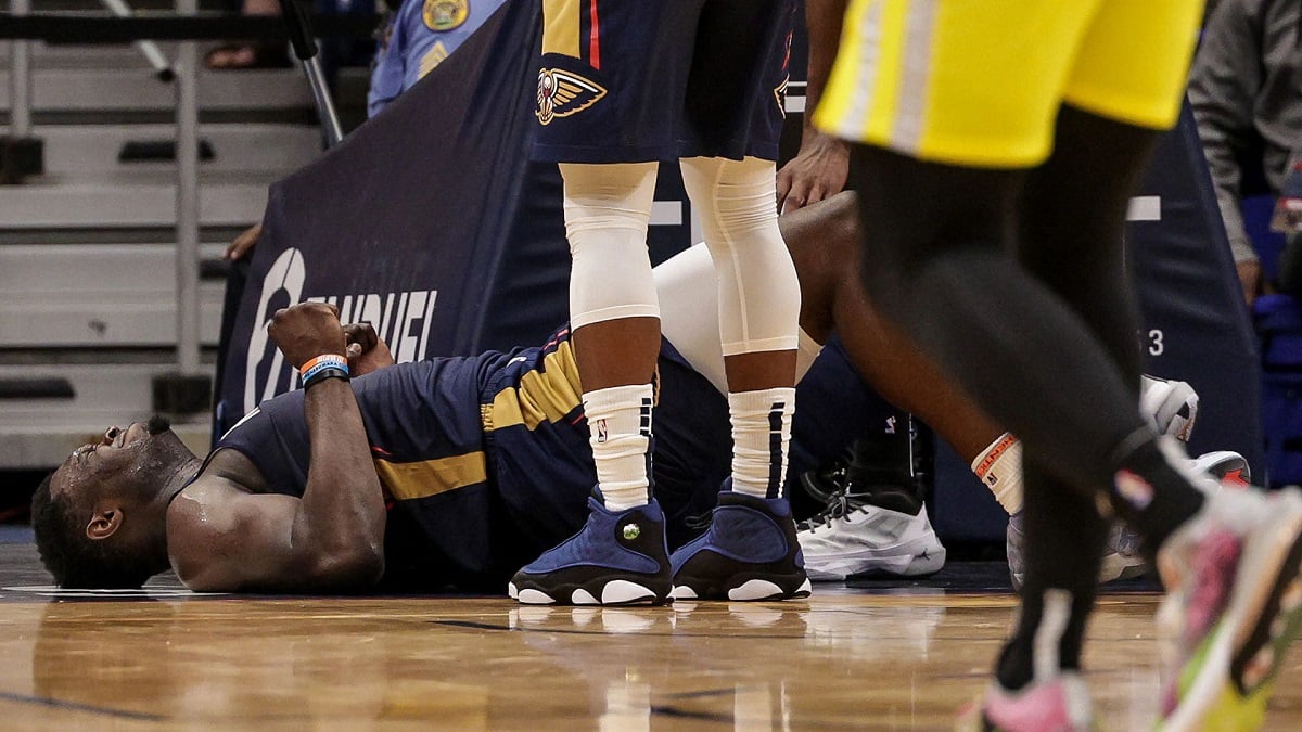 Zion Williamson hip injury New Orleans Pelicans Brandon Ingram concussion head