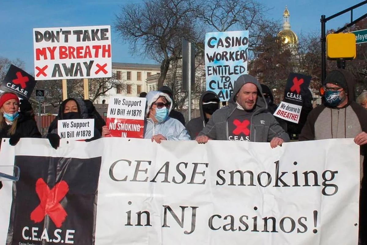 Atlantic City casino smoking CEASE