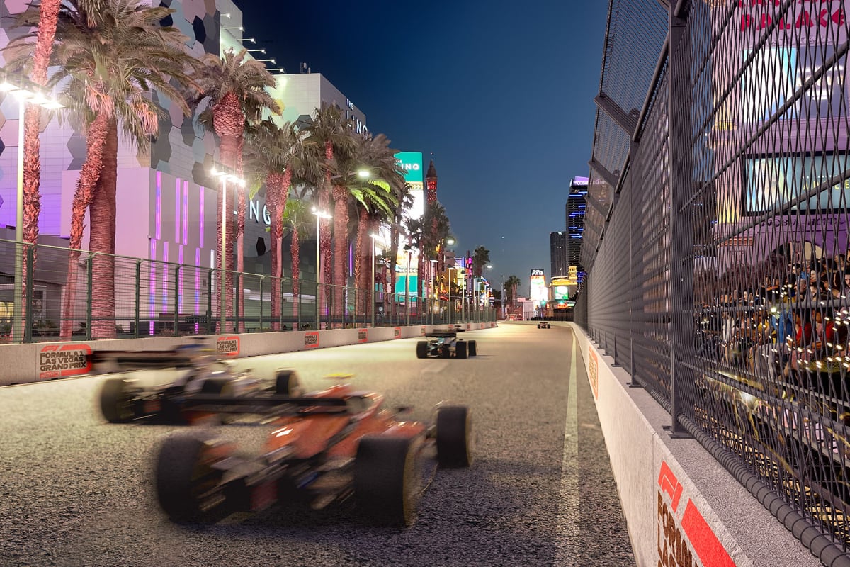 Las Vegas Formula One F1 Strip casino