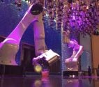 Tipsy Robot bartenders