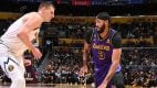 Lakers Anthony Davis foot injury Nuggets