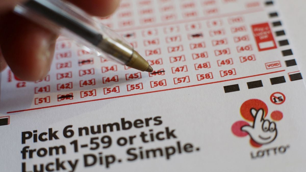 National Lottery Lotto ticket