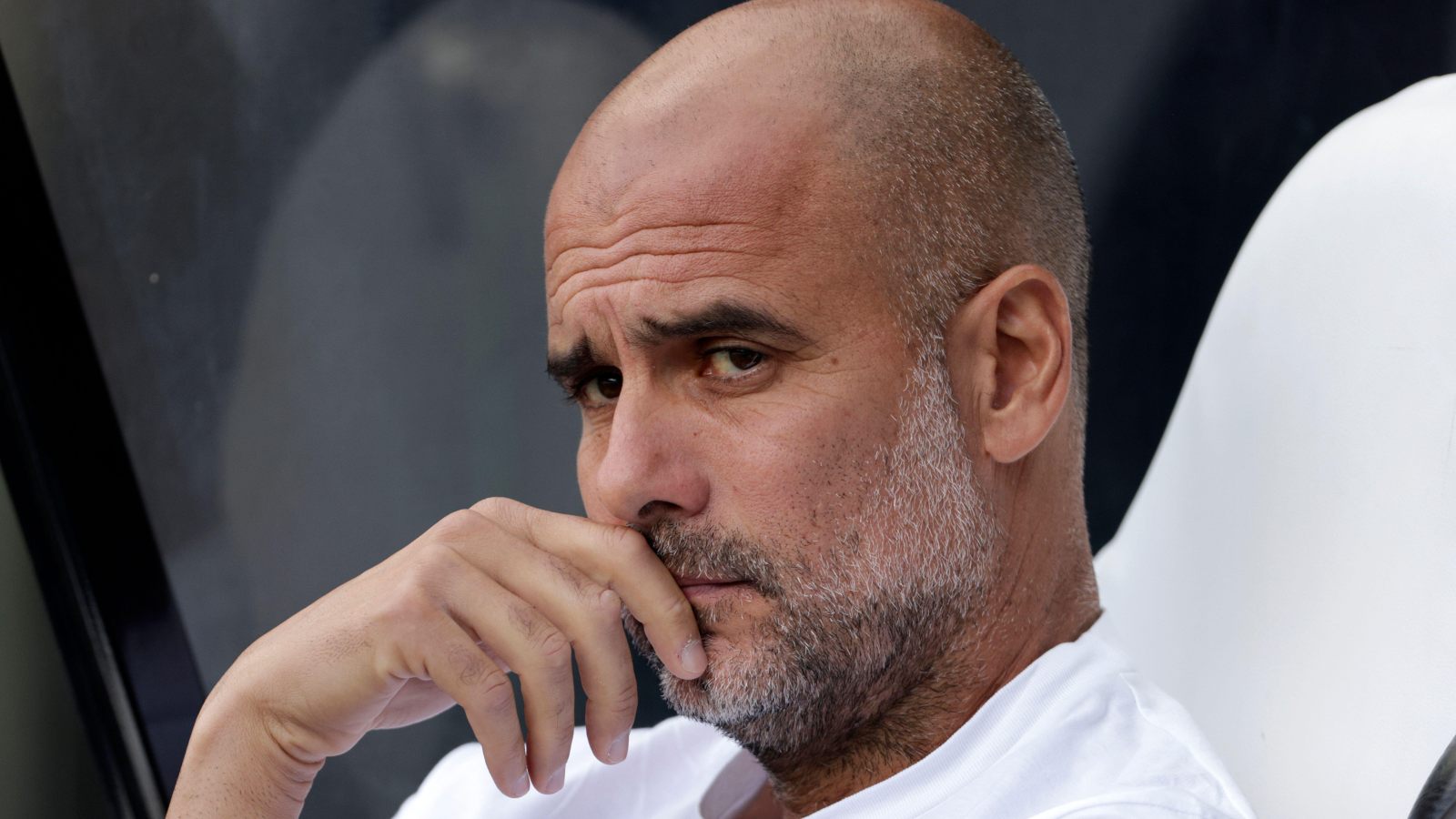 Pep Guardiola, above, had previously said he would leave Man City if he discovered the club’s hierarchy had “lied” about its finances. (Image: Getty)