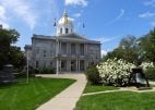 New Hampshire state capitol building in Concord