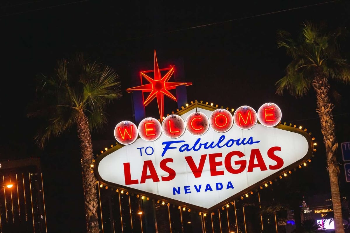 Nevada casinos Las Vegas gross gaming revenue