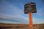 Algodones, N.M.’s Black Mesa Casino sign