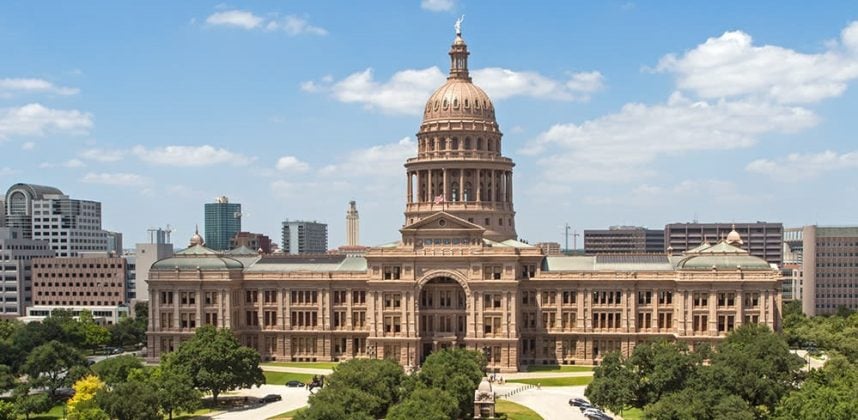 Texas state capitol building