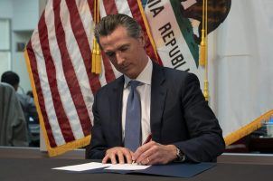 California Gov. Gavin Gewsom Approves Cardroom Freeze