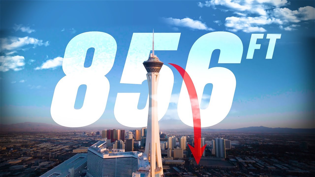 World’s Highest Basketball Shot Taken from Top of Strat Casino in Vegas -- Video - Casino.org