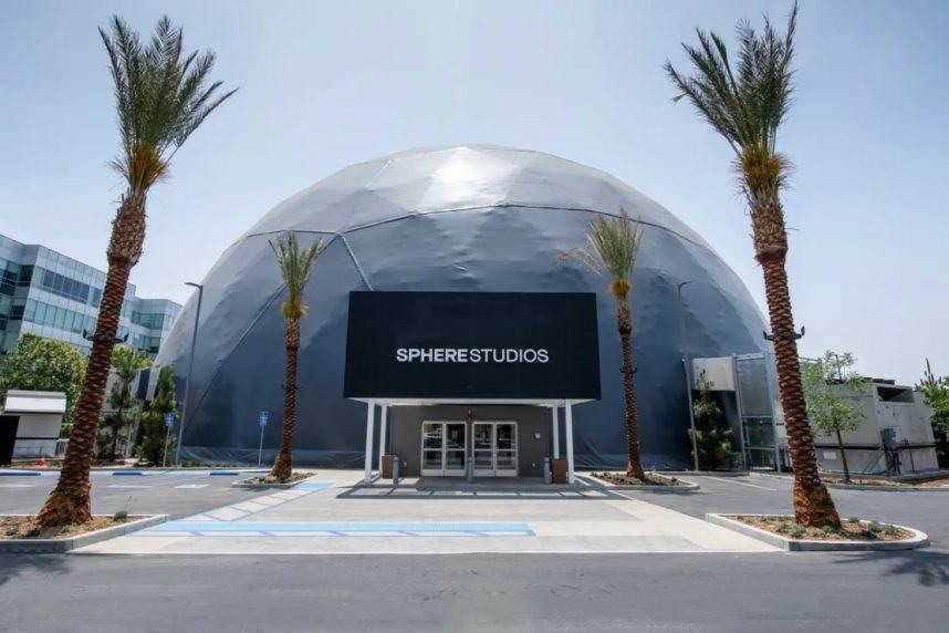 Visuals for Vegas Sphere Tested in a 1/4-Scale LA Replica - Casino.org