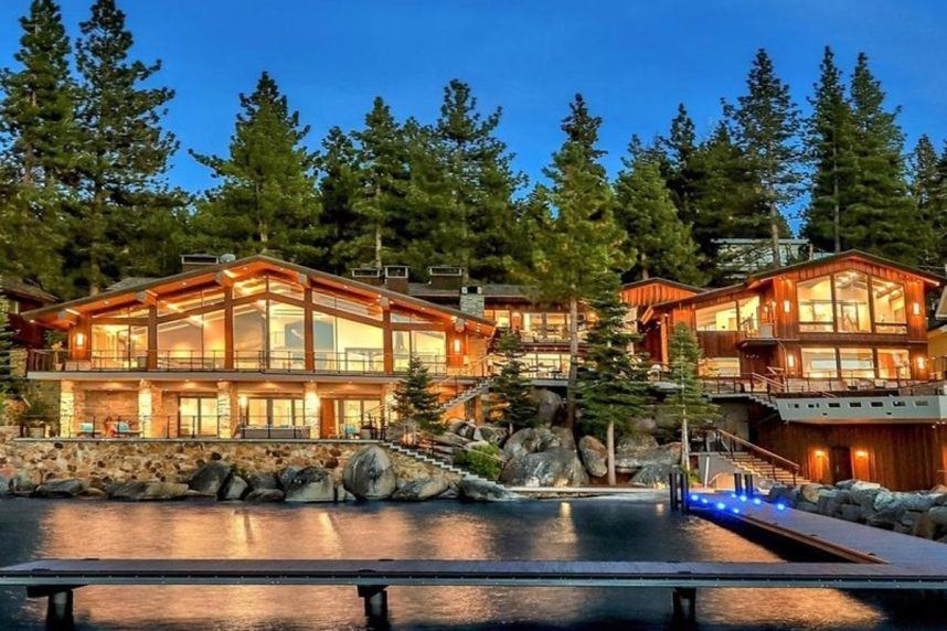 Villa Harrah Lake Tahoe mansion